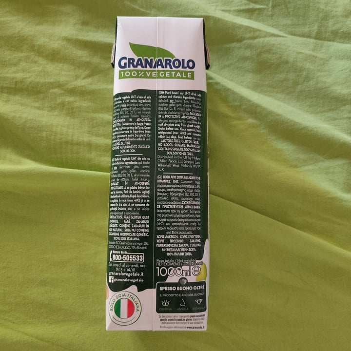 review photo of Granarolo Bevanda alla soia shared by @aleliber on 22 Jul 2022 - review