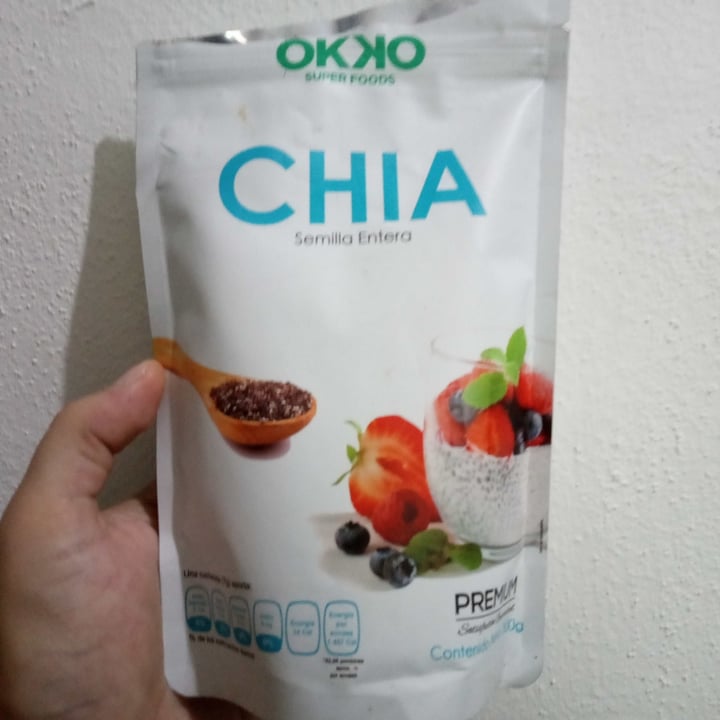 photo of Okko Super Foods Chía Semilla Entera shared by @rserdio on  11 Jun 2021 - review