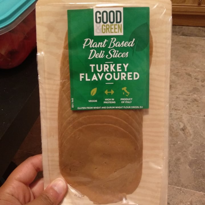 photo of Good & Green Plant based Deli Slices Turkey Flavored shared by @mariadesalomon on  02 Sep 2020 - review