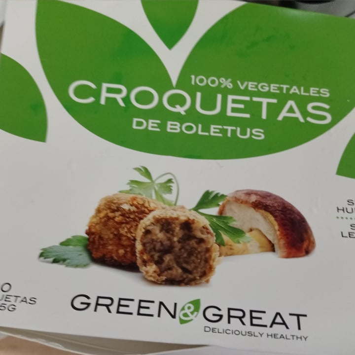 photo of Green&Great Croquetas De Boletus shared by @sssoniatoledo on  30 Sep 2021 - review