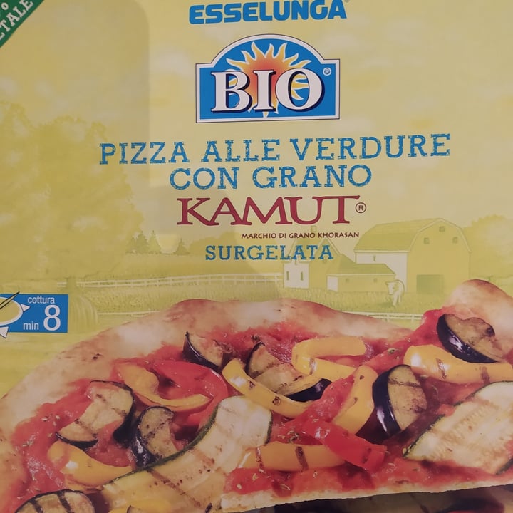 photo of Esselunga Bio Pizza alle verdure con grano kamut shared by @alexxxxxx on  16 Nov 2021 - review