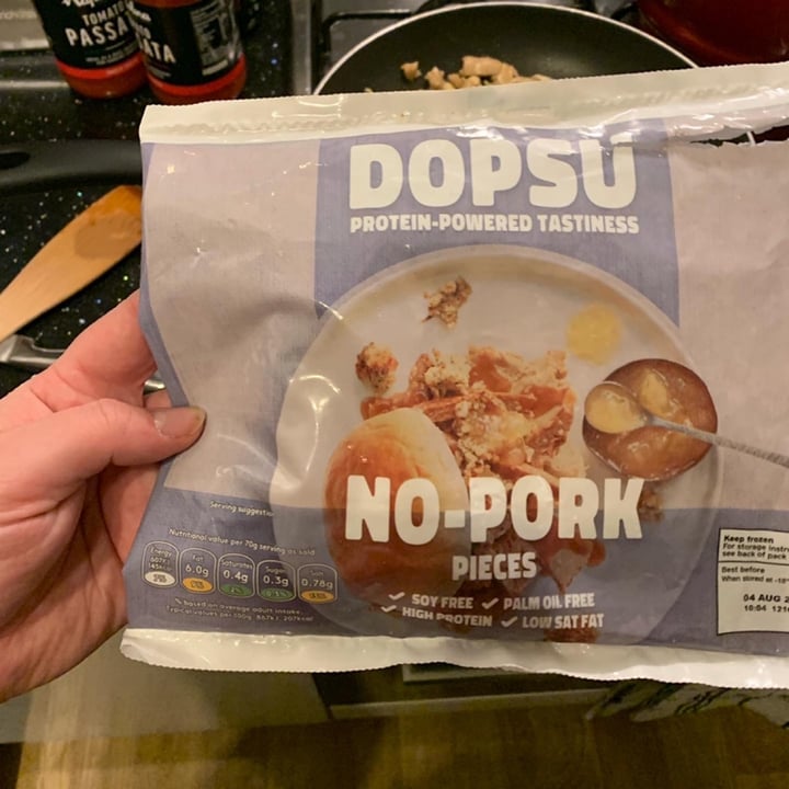 photo of Dopsu No-Pork Pieces shared by @beckyallott on  24 Jan 2022 - review