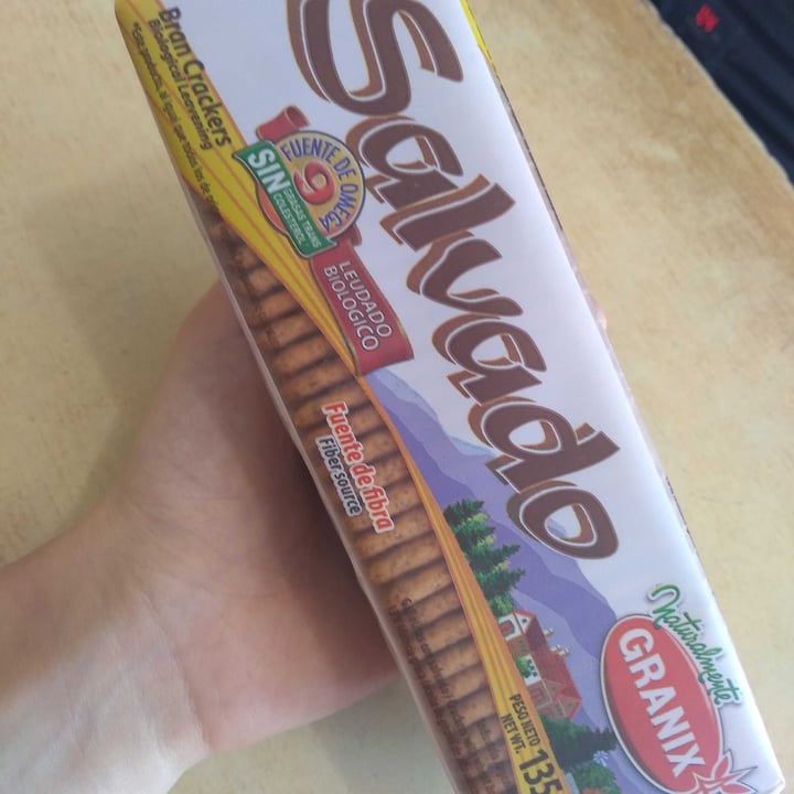 photo of Granix Galletas Crackers con Salvado Sin Sal shared by @fary on  07 Oct 2020 - review
