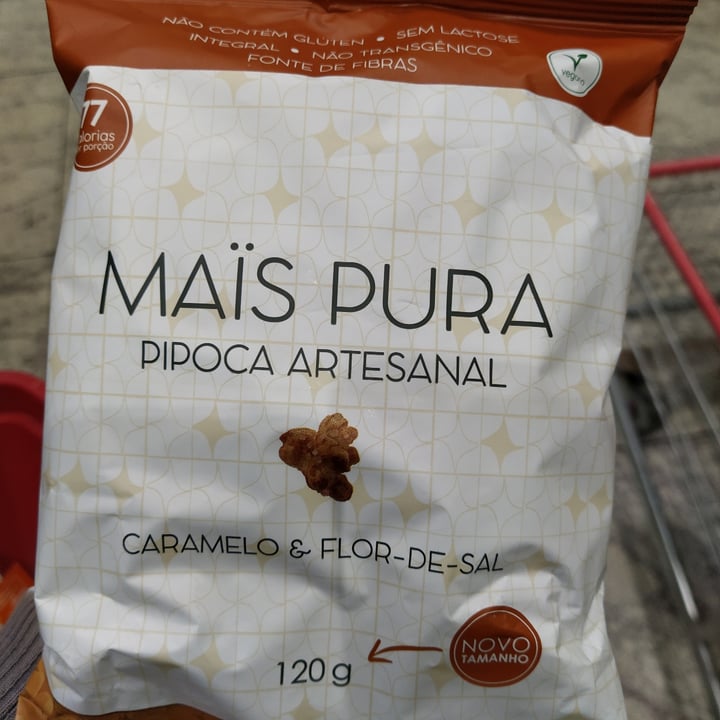 review photo of Maïs pura Pipoca artesanal - Sabor Caramelo E Flor De Sal shared by @lucienepm on 09 May 2022 - review