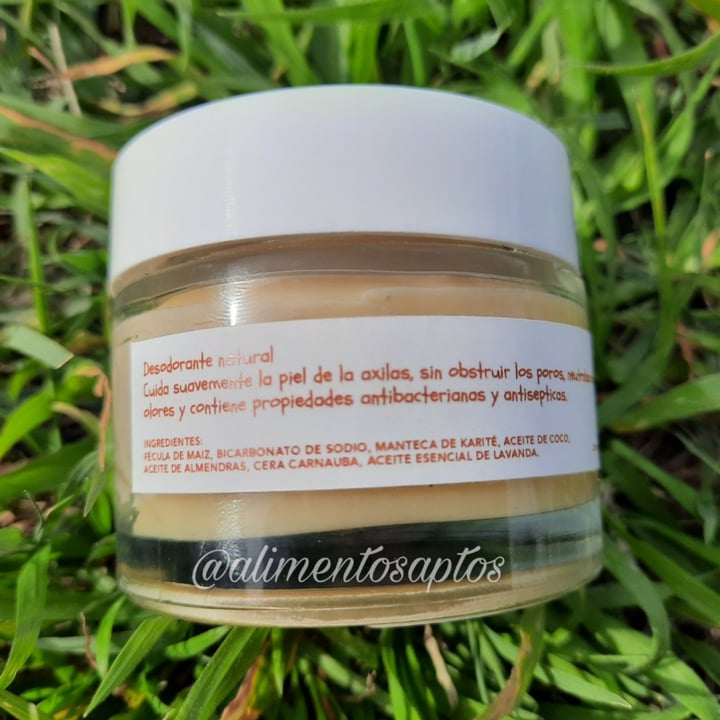 photo of Terra Cosmética Natural Desodorante de Lavanda shared by @alimentosaptosvegan on  11 Aug 2020 - review