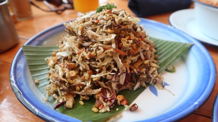 photo of Free Bird Cafe Burmese Green Tea leaf Salad shared by @kaylabear on  28 Feb 2020 - review