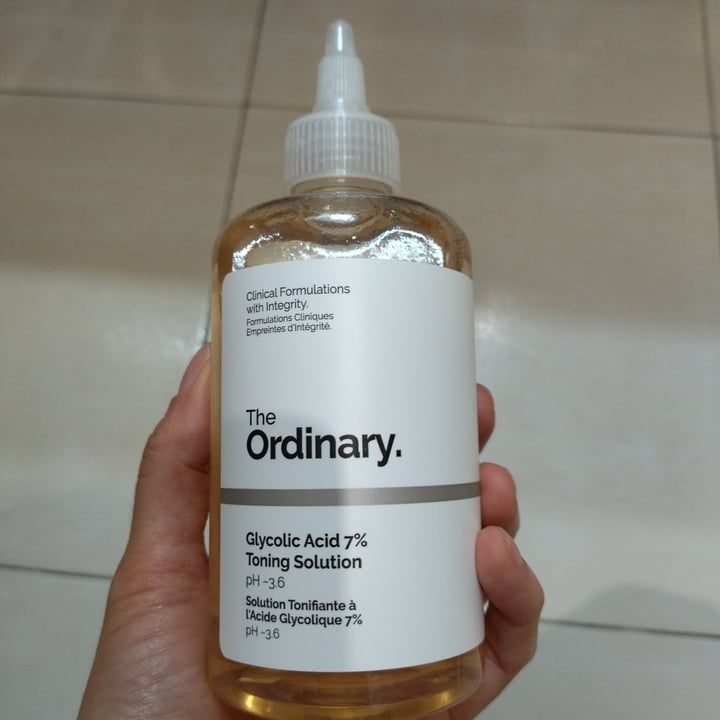 photo of The Ordinary Glycolic Acid 7% Toning Solition shared by @picaravegz on  19 Jul 2021 - review
