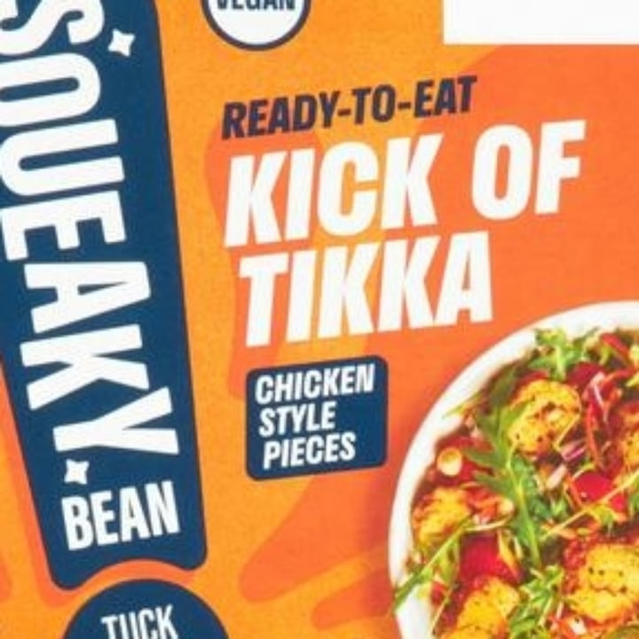 review photo of Squeaky Bean Ready to eat kick of Tikka chicken style pieces shared by @moothevegan on 10 Mar 2022 - review