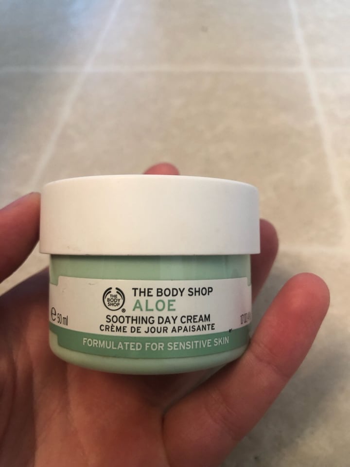 photo of The Body Shop Aloe Soothing Day Cream shared by @ironicallyhamm on  01 Aug 2019 - review