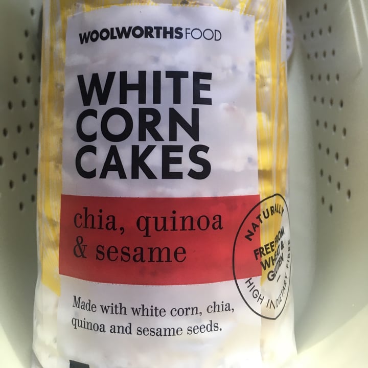 photo of Woolworths Food White corn cakes shared by @gaynoru on  28 Jul 2021 - review