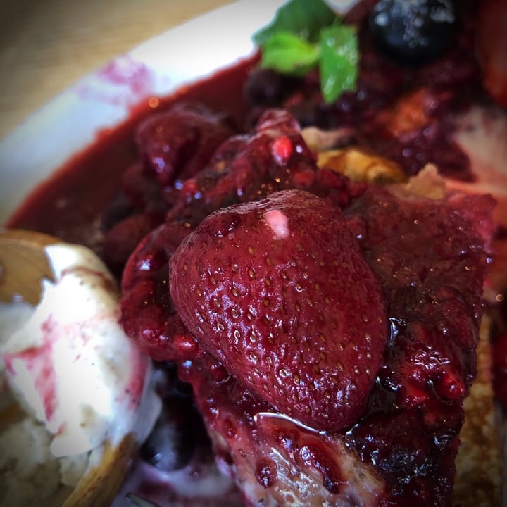 review photo of Wombat Cafe & Store Buckwheat Vegan Pancakes shared by @robopig on 29 Feb 2020 - review