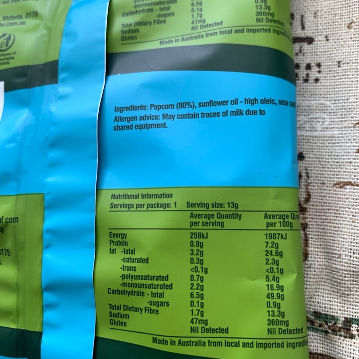 photo of Cobs Organic Sea Salt shared by @cnnna on  28 Jul 2021 - review