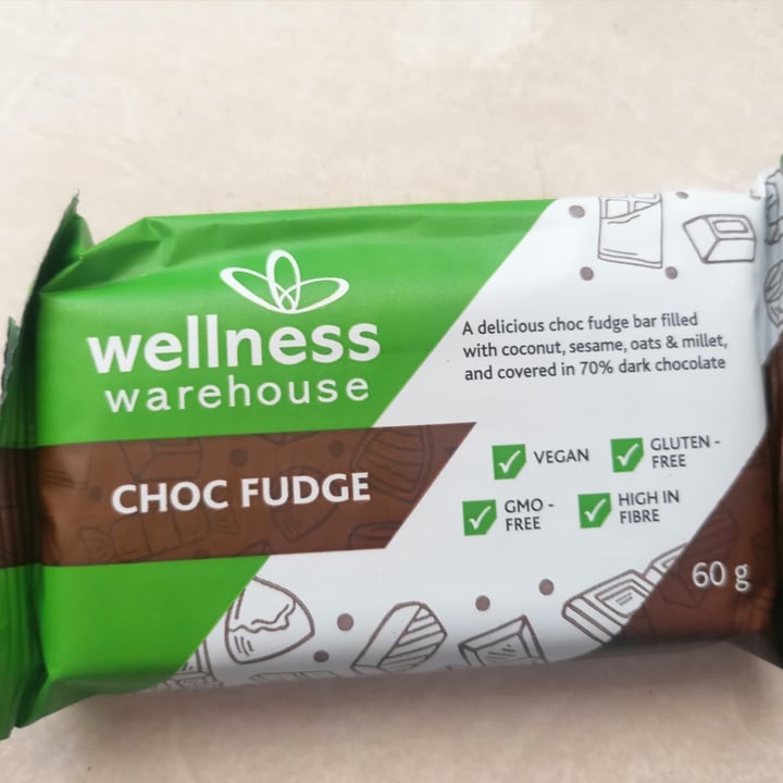 photo of Wellness Warehouse Choc Fudge Bar shared by @twohappyrescuemutts on  21 Feb 2021 - review
