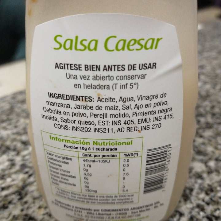 review photo of TahitĂ Aderezo cesar shared by @isaias on 09 Sep 2020 - review