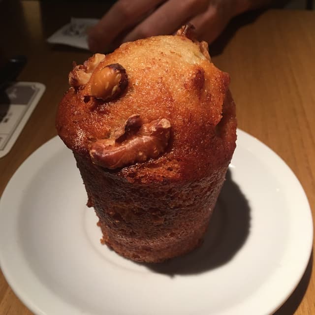 菜肴“Muffin de banana”的照片