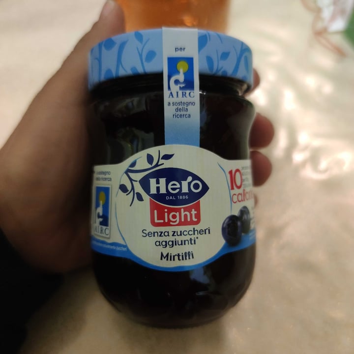 review photo of Hero Light Confettura di mirtilli shared by @manuelocchetti on 28 Apr 2022 - review