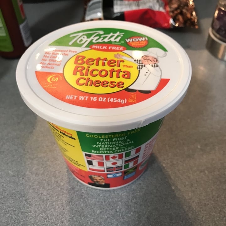 photo of Tofutti Better Than Ricotta Cheese shared by @shira on  05 Feb 2020 - review