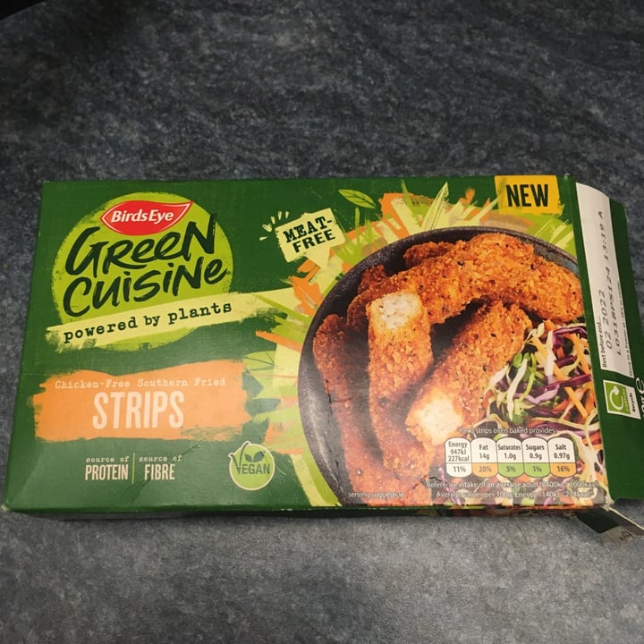 photo of Findus Green cuisine southern chick'n strips shared by @lorraineh on  09 Jan 2021 - review