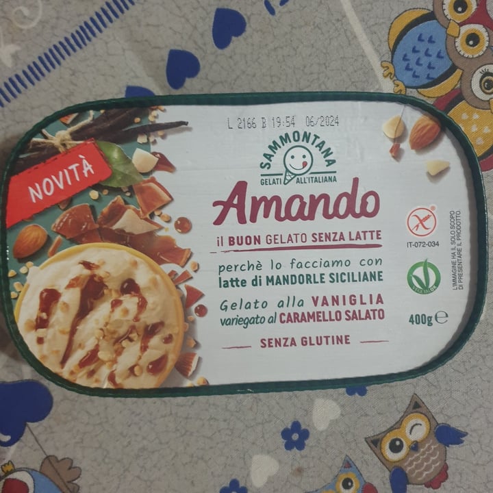 photo of Sammontana gelato vaniglia caramello salato shared by @tomma97 on  21 Aug 2022 - review