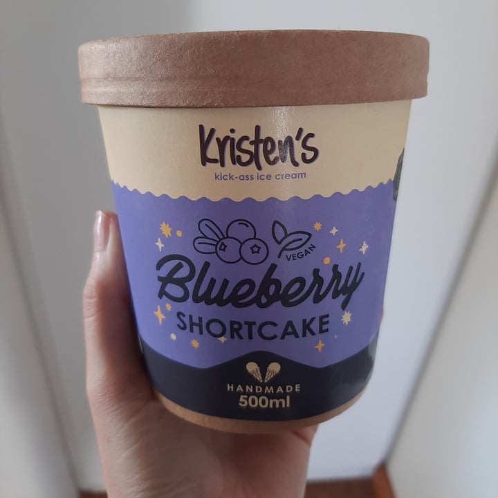 photo of Kristen's Kick-Ass Ice Cream Newlands Vegan Blueberry Shortcake shared by @kate13 on  03 Apr 2021 - review