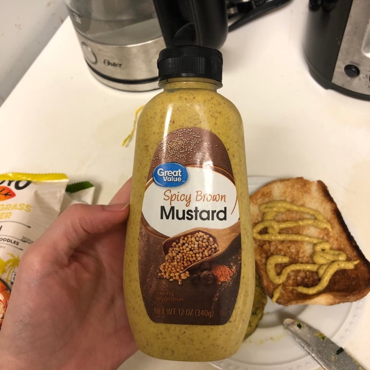 photo of Great Value  Spicy Brown Mustard shared by @amandumb on  13 Sep 2021 - review