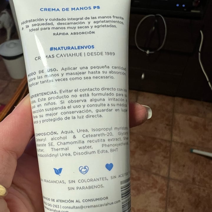 photo of Caviahue Creams crema de manos ps shared by @mariefl on  12 Jul 2022 - review