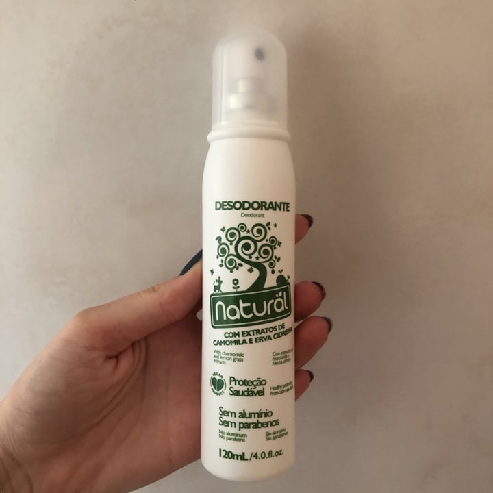 photo of Orgânico Natural Desodorante Em Spray Camomila e Erva Cidreira shared by @leticiabarriento on  14 Sep 2021 - review