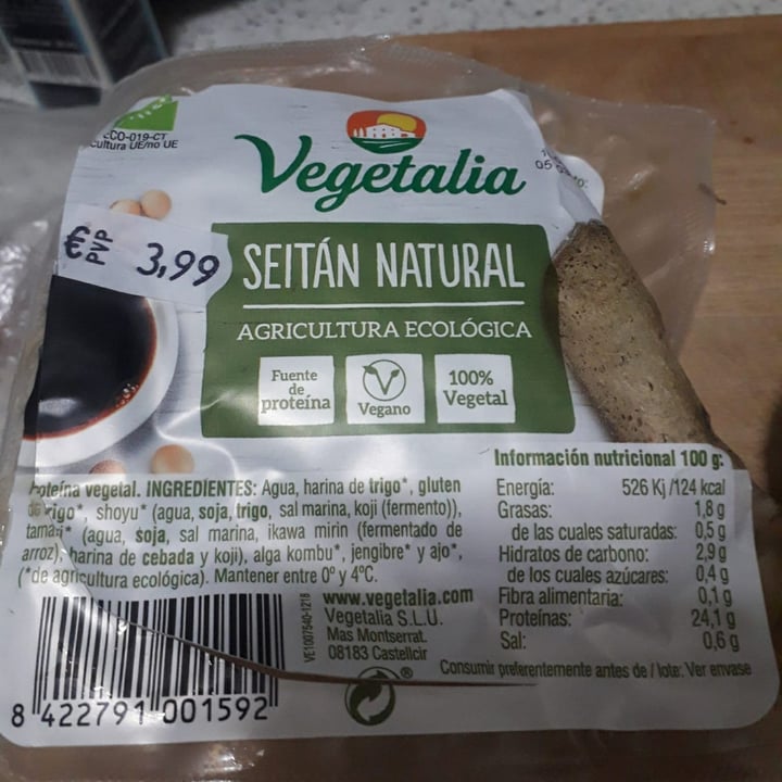 photo of Vegetalia Seitán Natural shared by @ardora on  30 Jun 2022 - review
