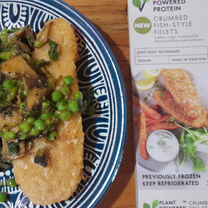 photo of Woolworths Plant powered crumbed fish style fillets shared by @alda on  24 Aug 2022 - review