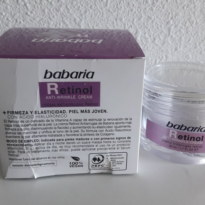 photo of Babaria Crema retinol shared by @albertoosl on  31 Aug 2022 - review
