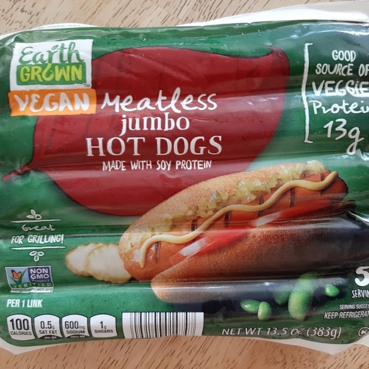 photo of Earth Grown Meatless Jumbo Hot Dog shared by @chris10091 on  26 May 2020 - review