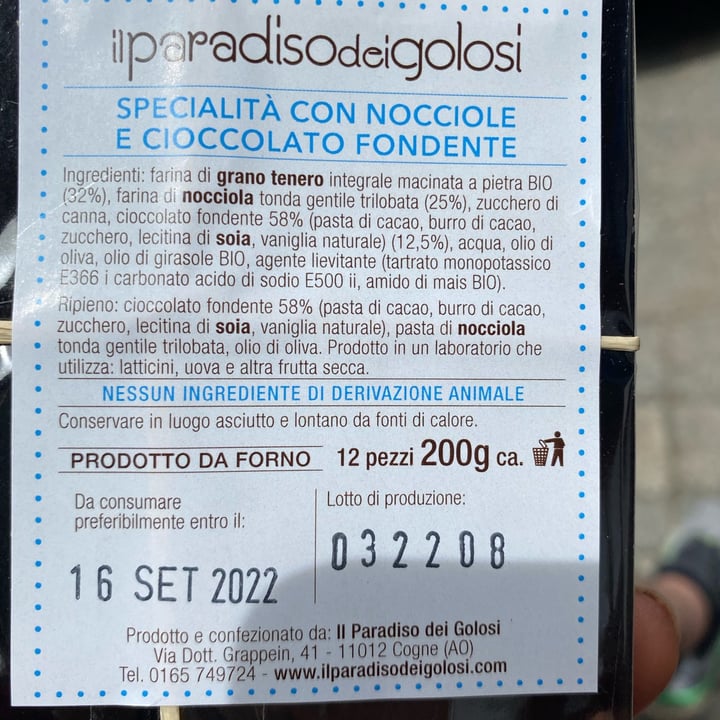 photo of il paradiso dei golosi Baci Di Cogne shared by @alemt on  22 May 2022 - review