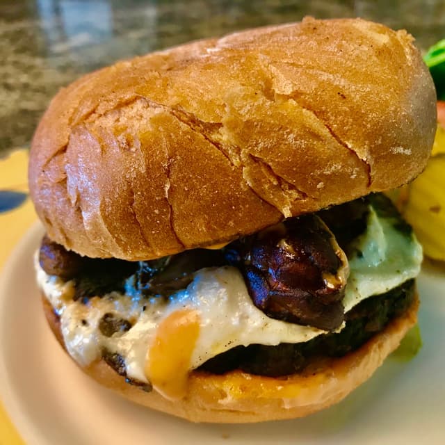 Photo of the dish “Bacon Blue Burger”
