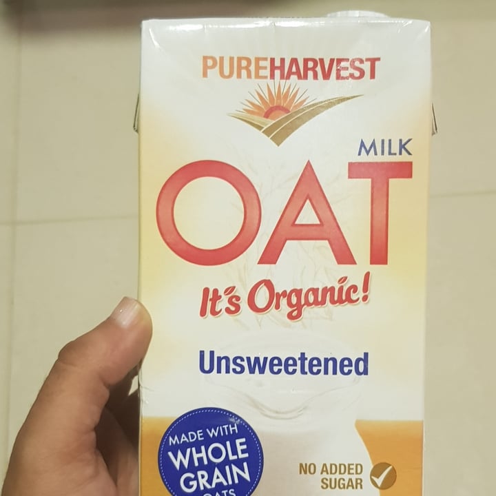 photo of Pureharvest Oat Milk Unsweetened shared by @dhwani on  26 Nov 2020 - review