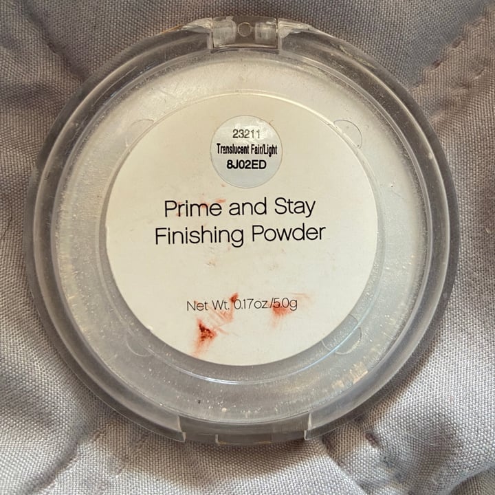 photo of e.l.f. Cosmetics Prime and Stay Finishing Powder - Fair/Light shared by @ilse on  24 Jun 2021 - review