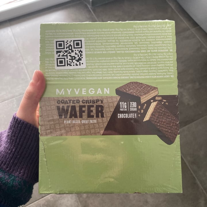 photo of MyProtein coated crispy wafer shared by @carolae on  08 Apr 2022 - review