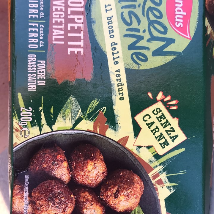 photo of Green Cuisine Polpette Vegetali shared by @mbida on  10 Jun 2022 - review