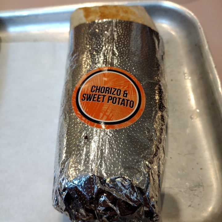 photo of Club Mexicana Chorizo And Sweet Potato Burrito shared by @andresg on  29 Aug 2021 - review
