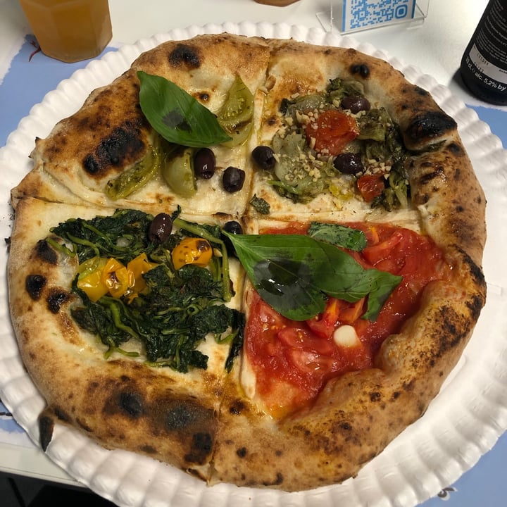 photo of Pizzeria Pulcinella Pizza Vegana shared by @eliemme on  04 Sep 2021 - review
