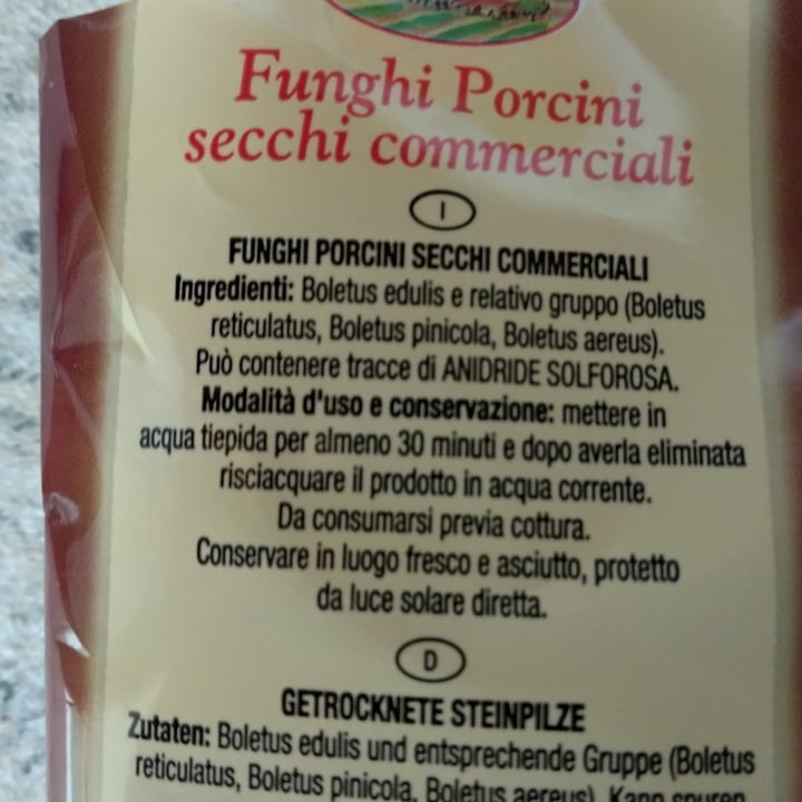 photo of Eurospin Funghi porcini secchi shared by @mariamerry on  19 Dec 2021 - review