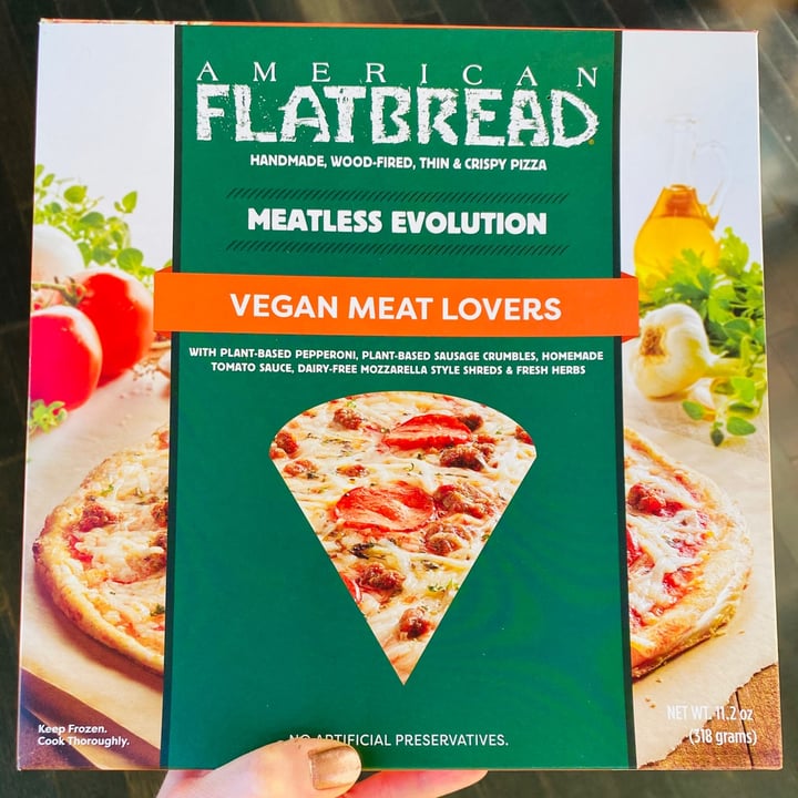 photo of American Flatbread Vegan Meat Lovers Pizza shared by @beckyyy on  21 Dec 2020 - review