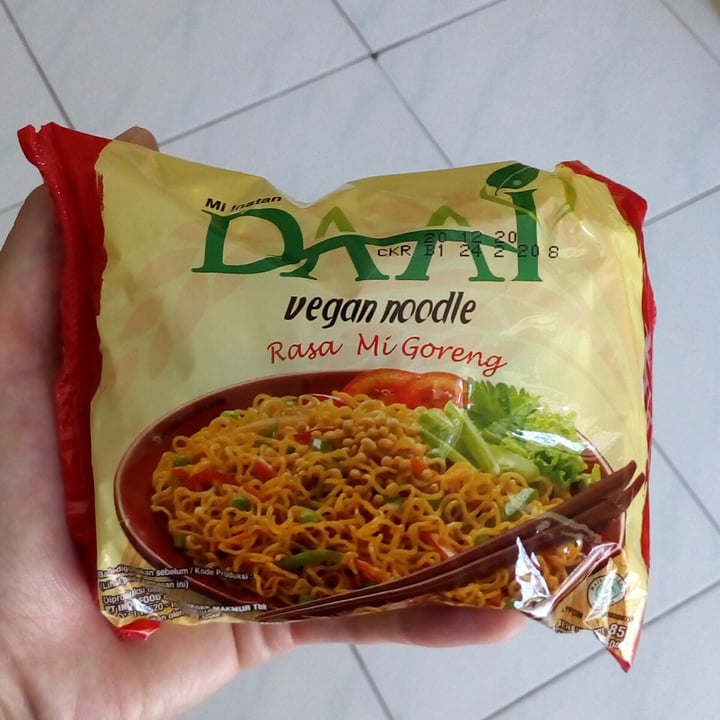 review photo of DAAI DAAI Vegan - Mi Goreng Flavour shared by @kharismael on 27 Aug 2020 - review