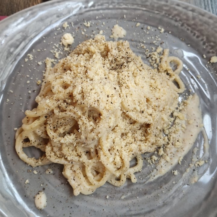 photo of Rifugio Romano Cacio e pepe vegan shared by @tastyveg on  30 Oct 2021 - review