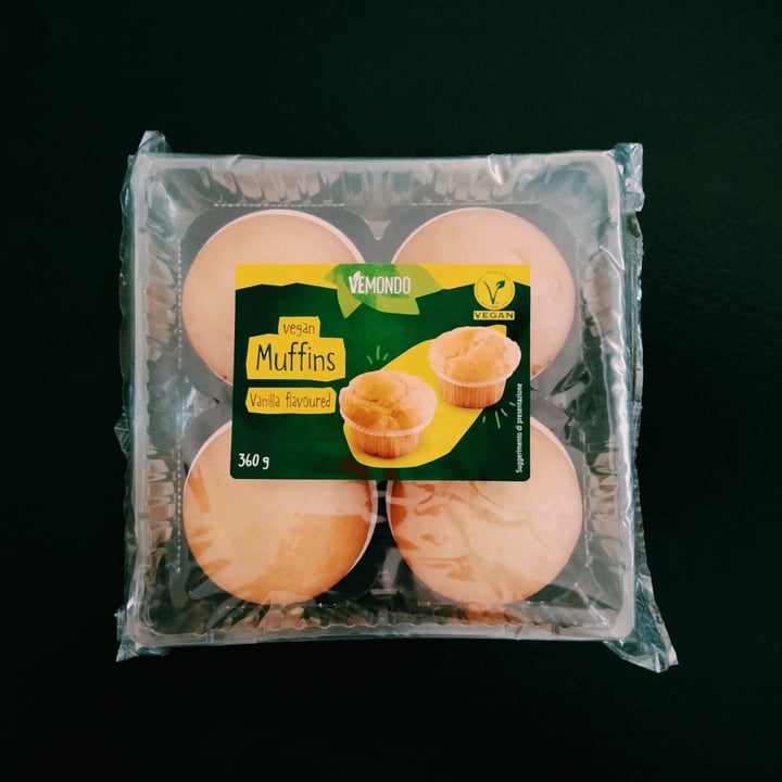 photo of Vemondo Vegan Muffins Vanilla Flavoured shared by @papillondelacroix on  06 Aug 2021 - review