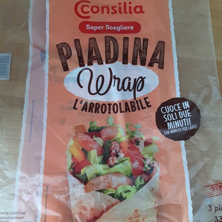 photo of Consilia Piadina Wrap shared by @miveg on  09 Jul 2022 - review