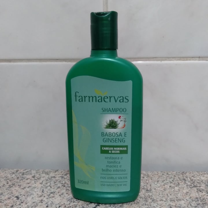 review photo of Farmaervas Shampoo Babosa e Ginseng shared by @lismartinho on 24 Apr 2022 - review
