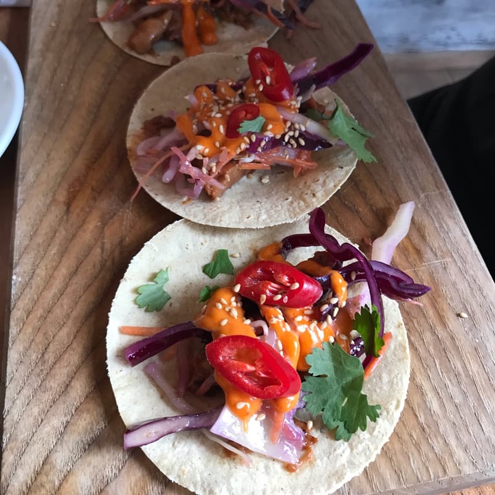 photo of SOIL VEGAN CAFE Pulled pork tacos shared by @vegvale on  27 Nov 2021 - review