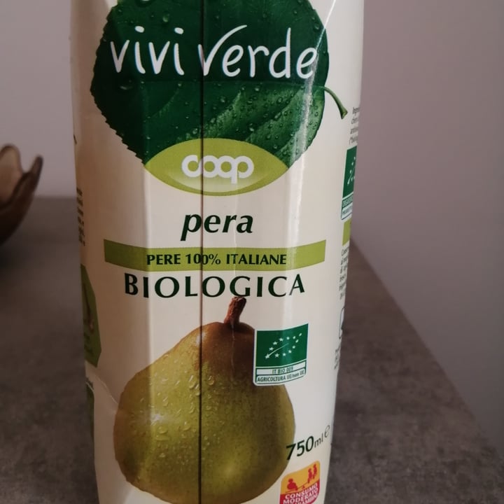 review photo of Vivi Verde Coop Succo di pera shared by @veganviviana on 13 Apr 2022 - review