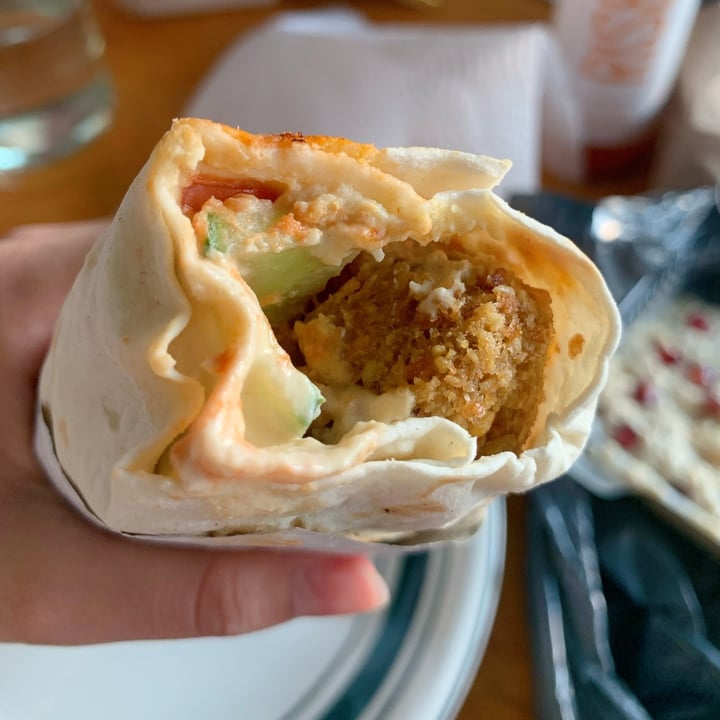 photo of Tomah Falafel Sandwich shared by @bananabreadgirl on  07 Aug 2021 - review
