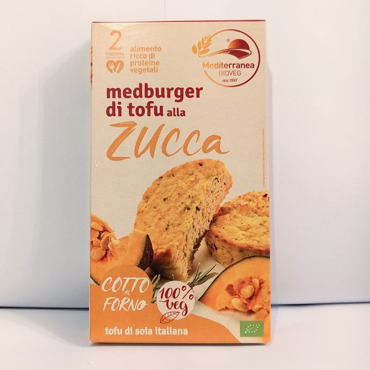 photo of Mediterranea BioVeg Medburger di Tofu alla Zucca shared by @giusvisions on  16 Feb 2021 - review
